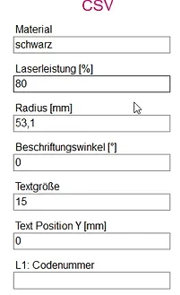 Individuelles Job-Format in der Software