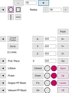 Playground Editor zur Erstellung von Jobs